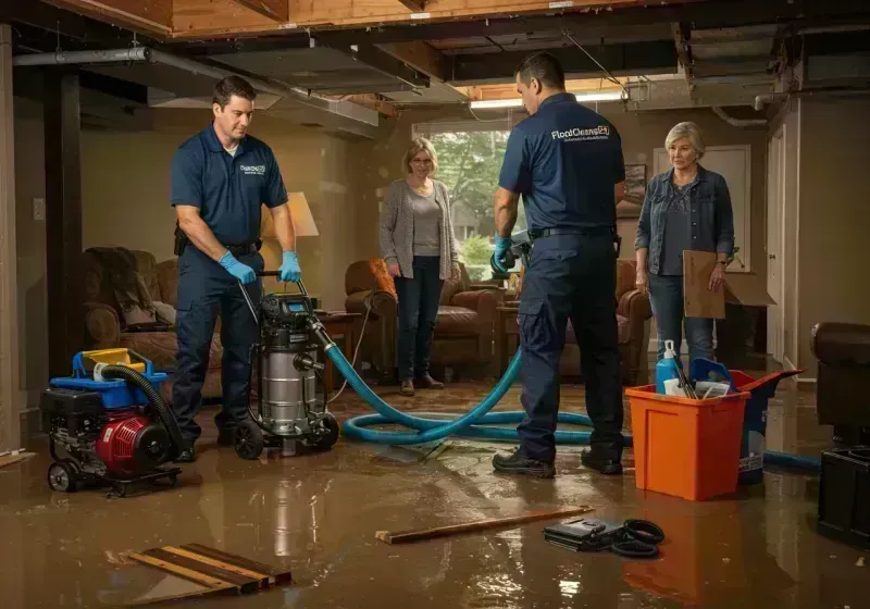 Basement Water Extraction and Removal Techniques process in Reidland, KY