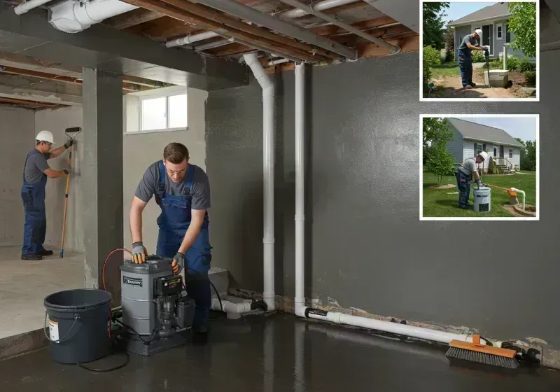 Basement Waterproofing and Flood Prevention process in Reidland, KY